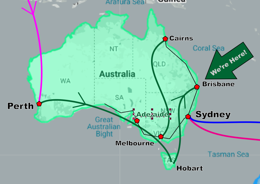 Brisbane Map