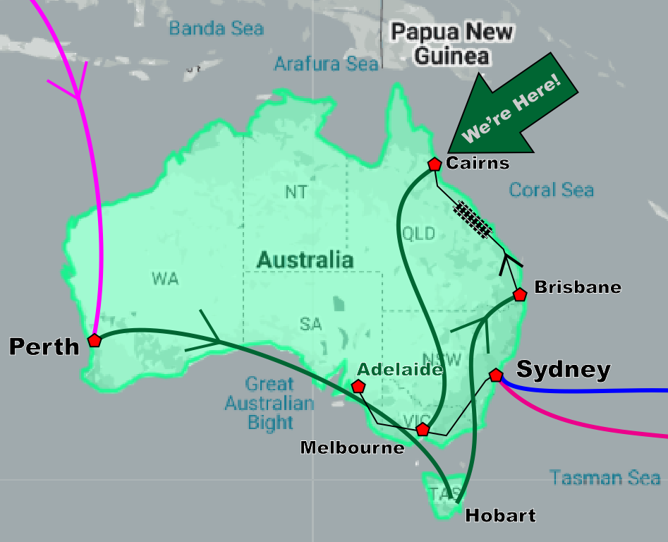 Cairns Map