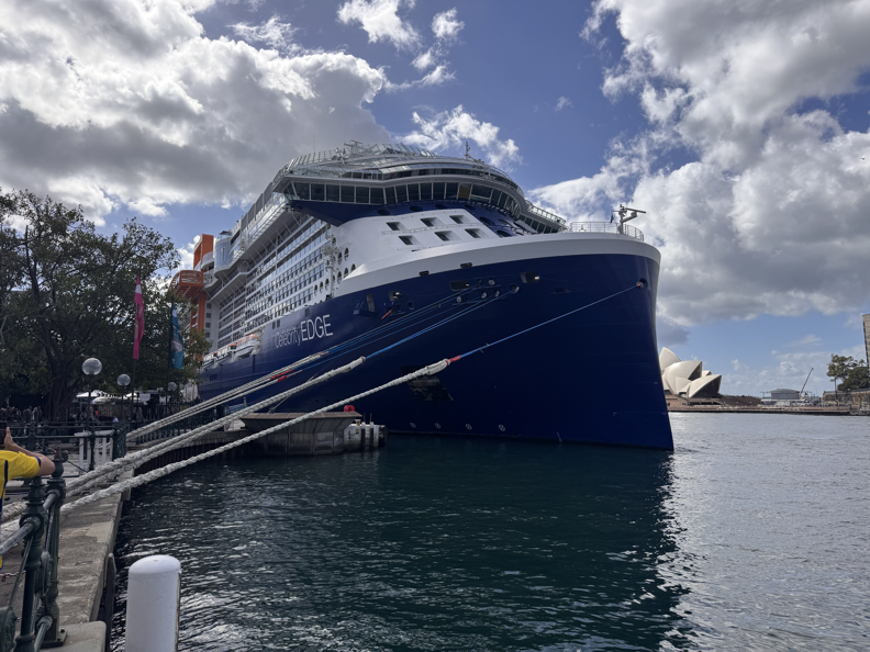 Celebrity Edge in Sydney