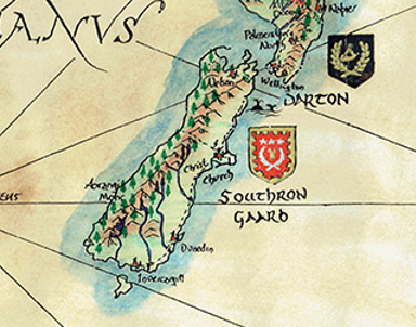 Southron Gaard Map