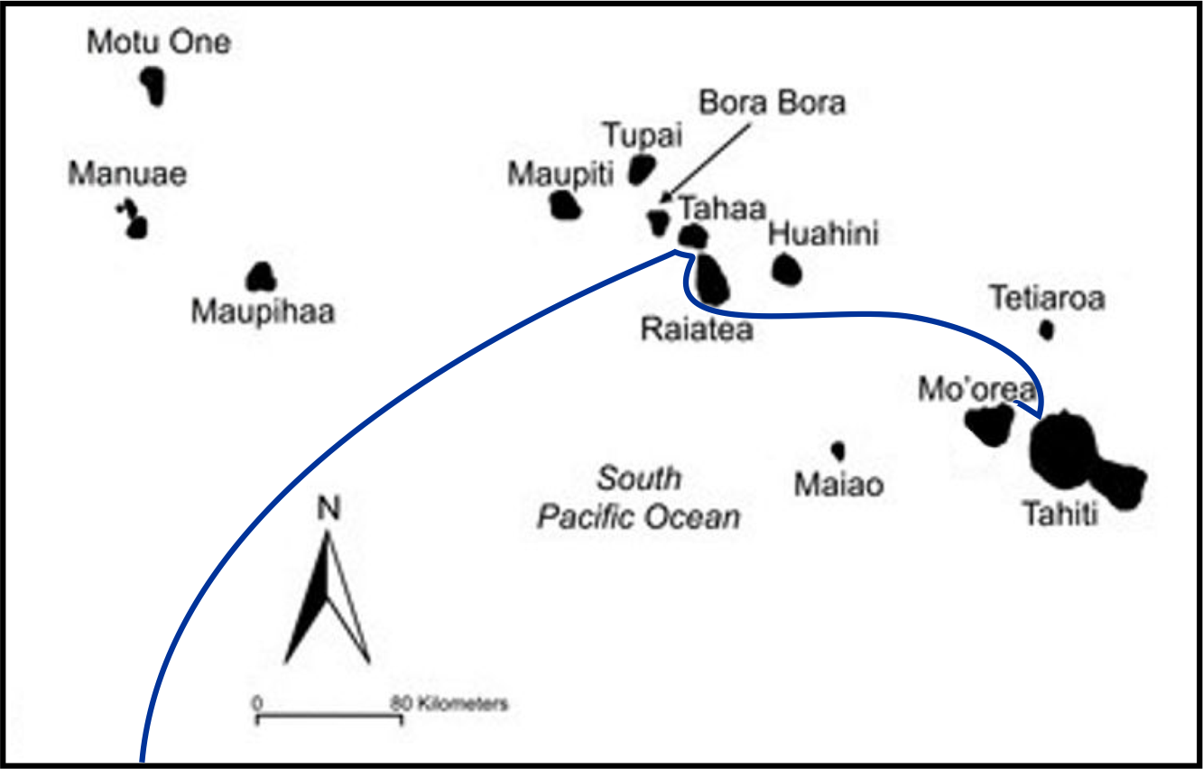 French Polynesia Map