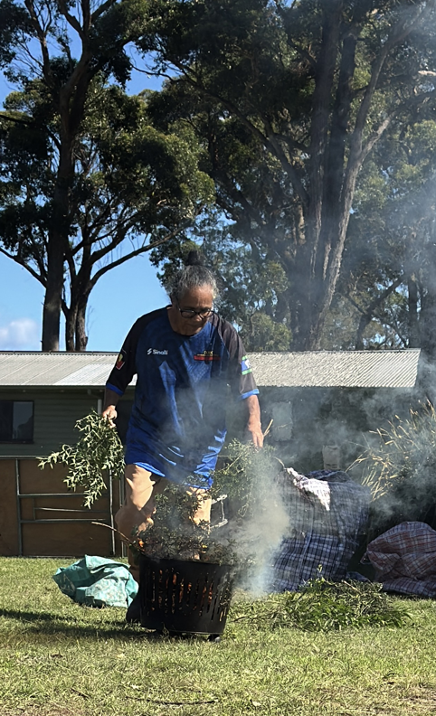 Aborigine blessing