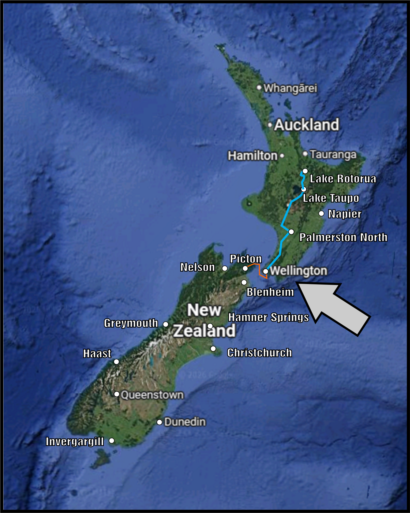 Taupo Map