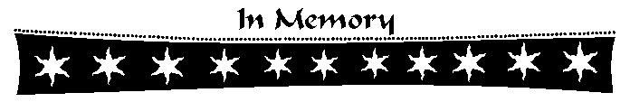 Heraldry of Winter's Gate - In Memory